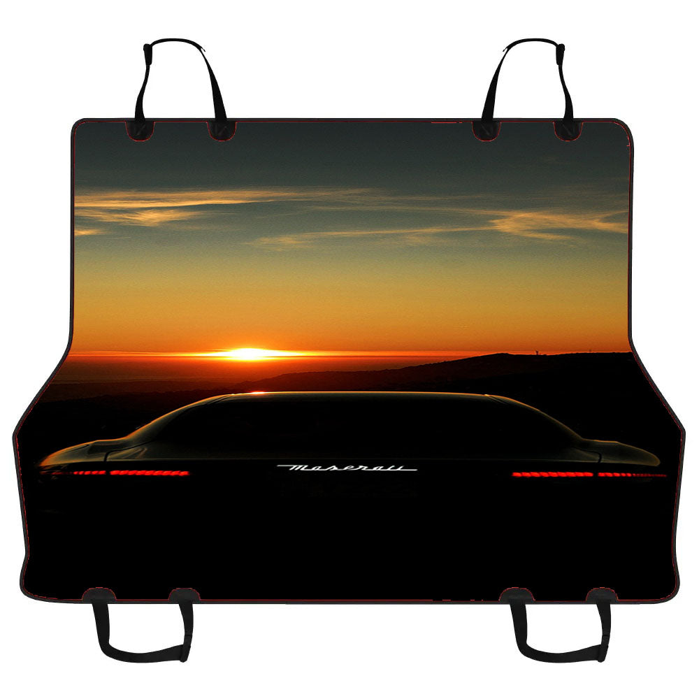 Maserati Sunset Wallpaper Car Pet Seat Cover