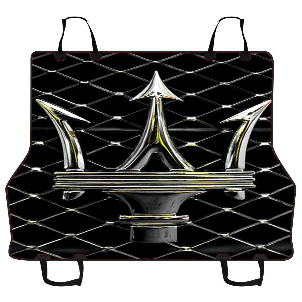 Maserati Trident Emblem Car Pet Seat Cover