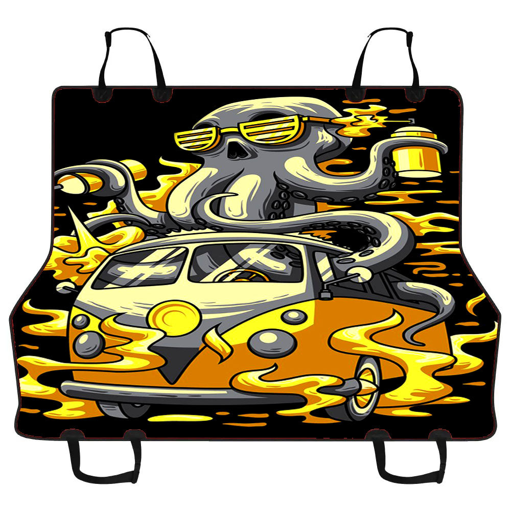 Octopus X Vw Graffiti Art Car Pet Seat Cover