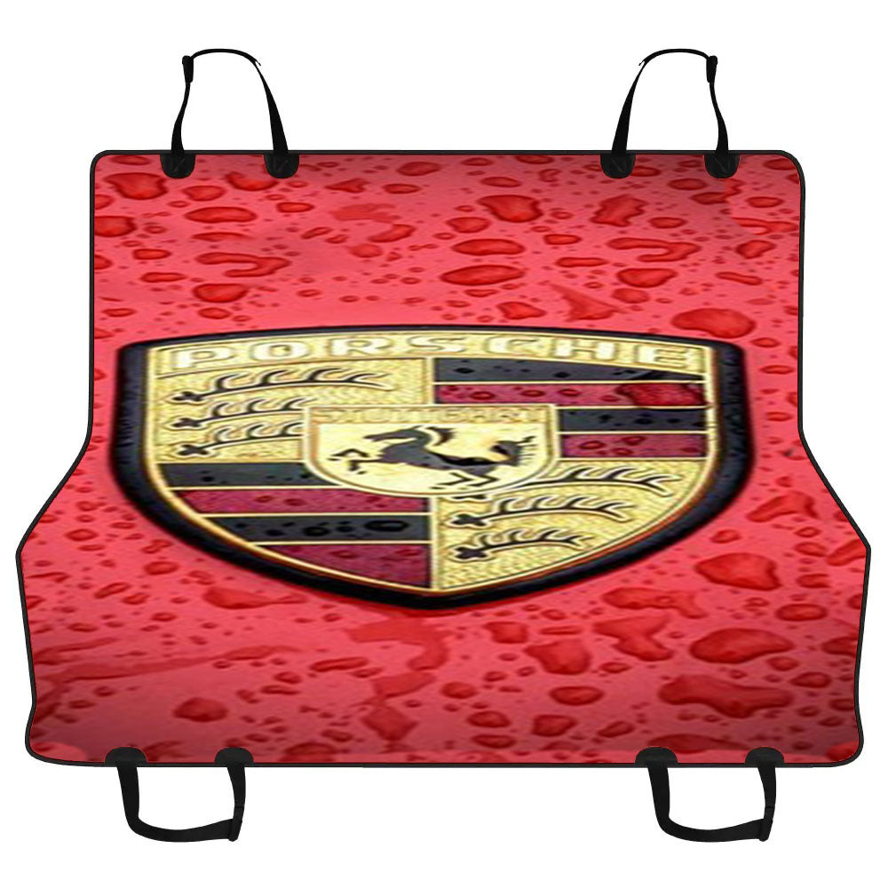 Porsche Car Logo Car Pet Seat Cover