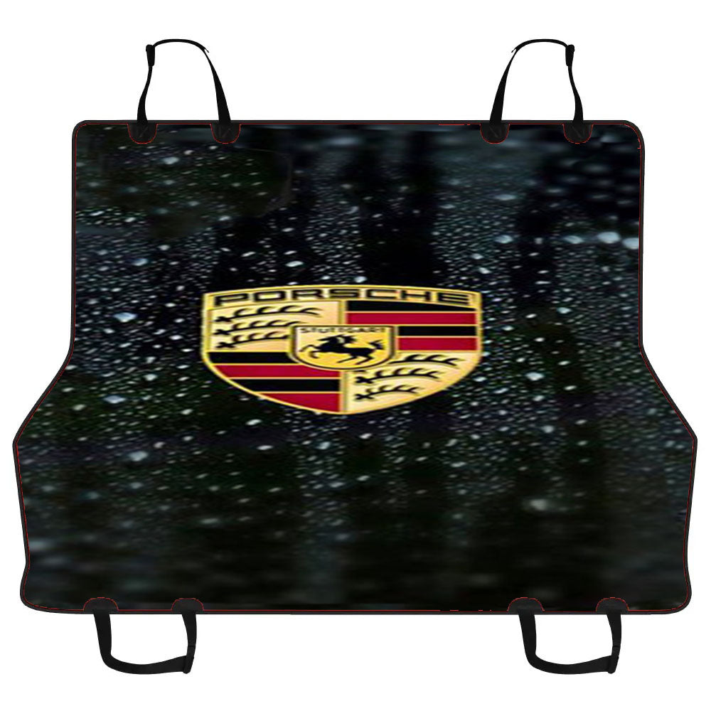 Porsche Logo Car Pet Seat Cover