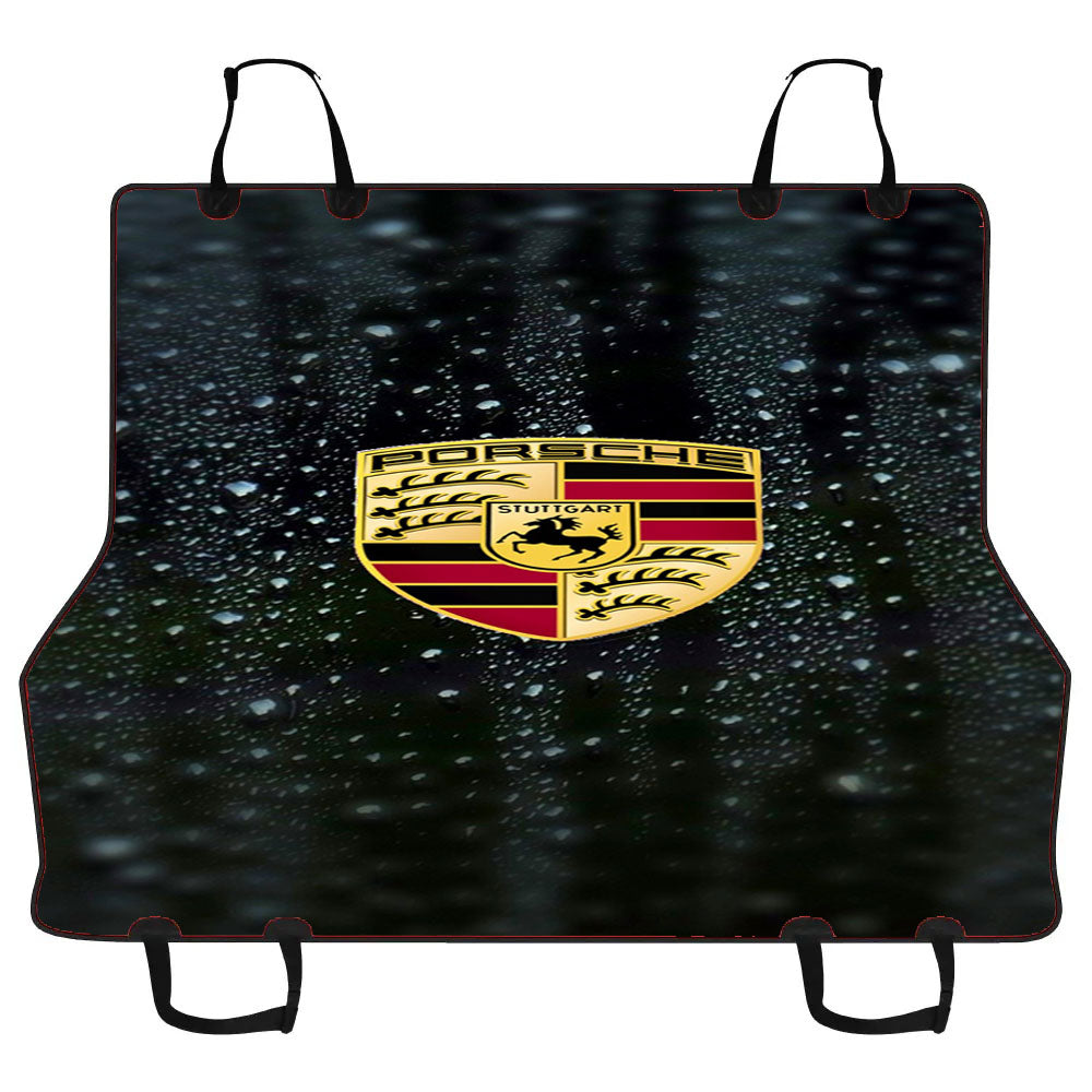 Porsche Wallpaper Logo Car Pet Seat Cover