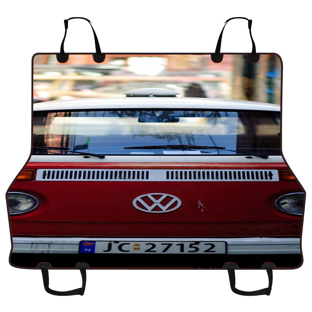 Red Volkswagen Car Pet Seat Cover