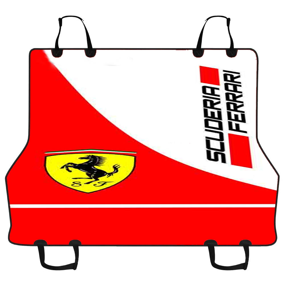 Scuderia Ferrari Logo Car Pet Seat Cover