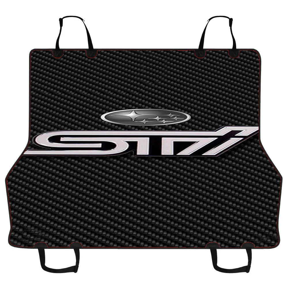 Subaru Sti Logo Car Pet Seat Cover