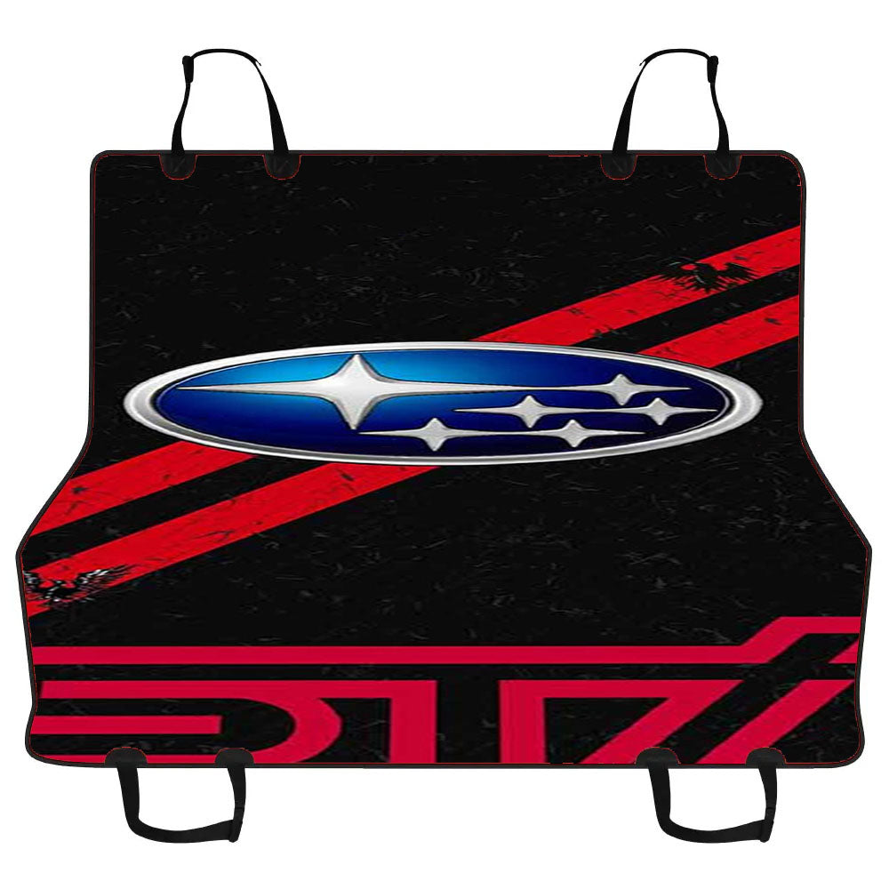 Subaru Wrx Sti Logo Car Pet Seat Cover
