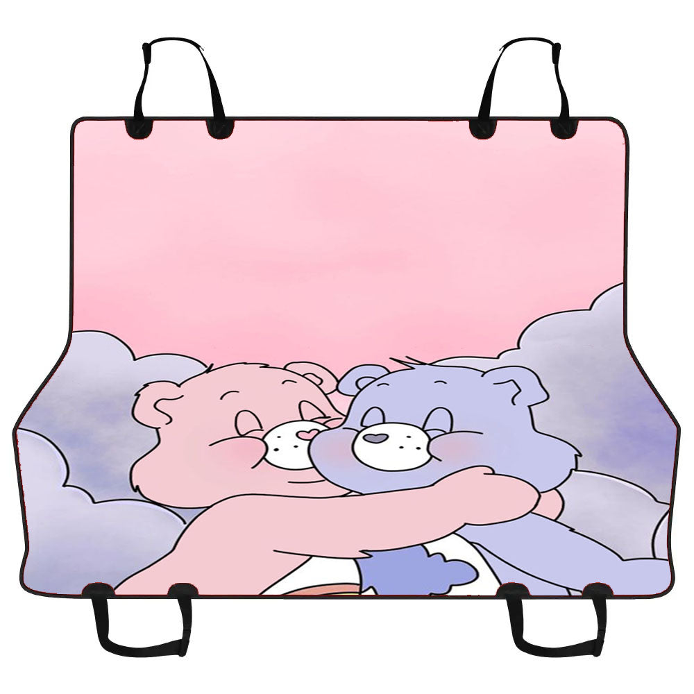 90'S Care Bear Aesthetic In Clouds Car Pet Seat Cover