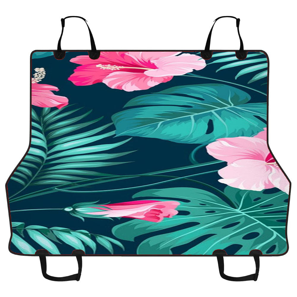 Abstract Natural Flower Car Pet Seat Cover