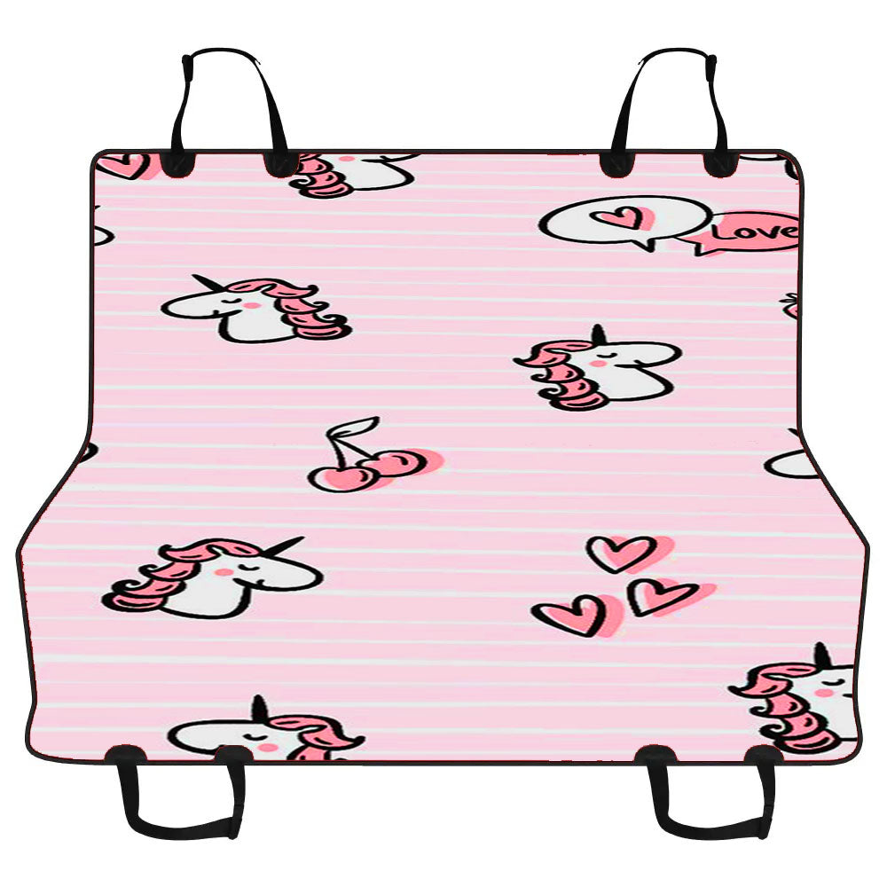 Abstract Unicorn Car Pet Seat Cover