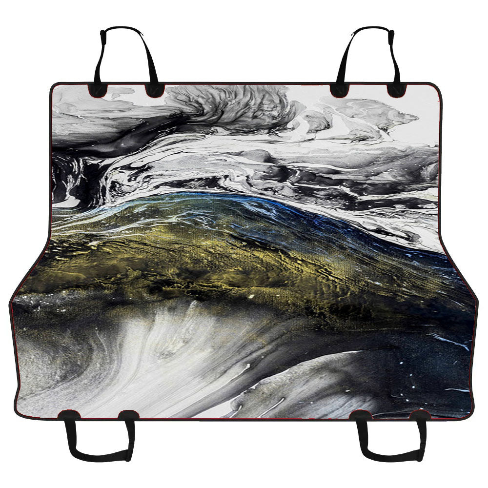 Abstract Water Paint Car Pet Seat Cover