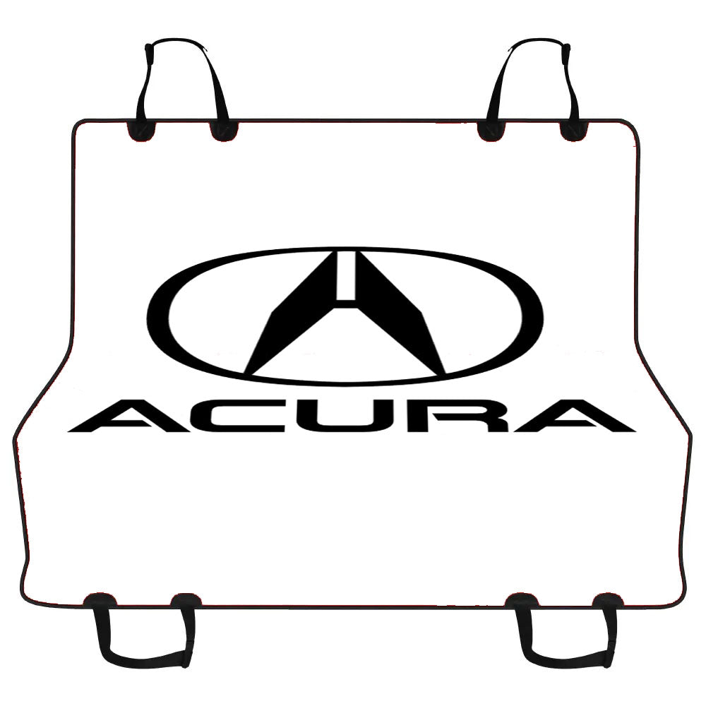 Acura Logo White Car Pet Seat Cover