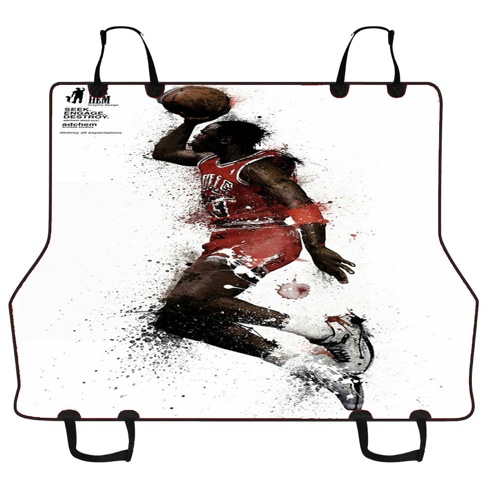 Adc Hem Buls Jordan Car Pet Seat Cover