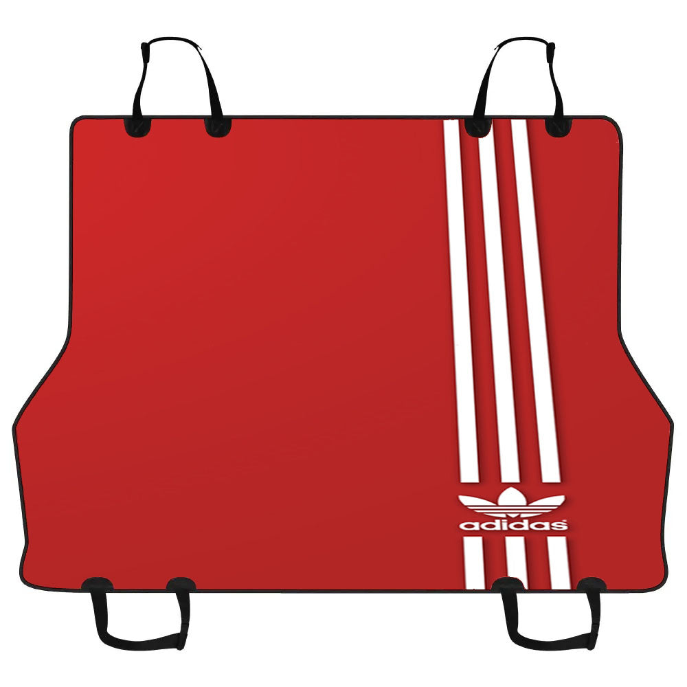 Adidas Red Logo Car Pet Seat Cover