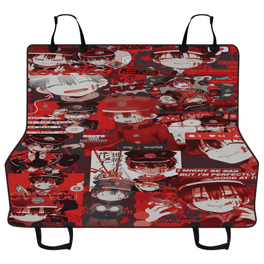 Aesthetic Toilet Bound Hanako-Kun Car Pet Seat Cover