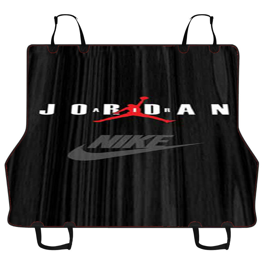 Air Jordan Black Wood Grain Car Pet Seat Cover
