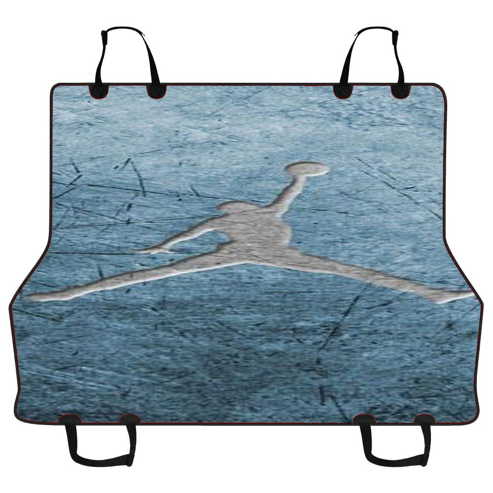 Air Jordan Steel Texture Logo Car Pet Seat Cover