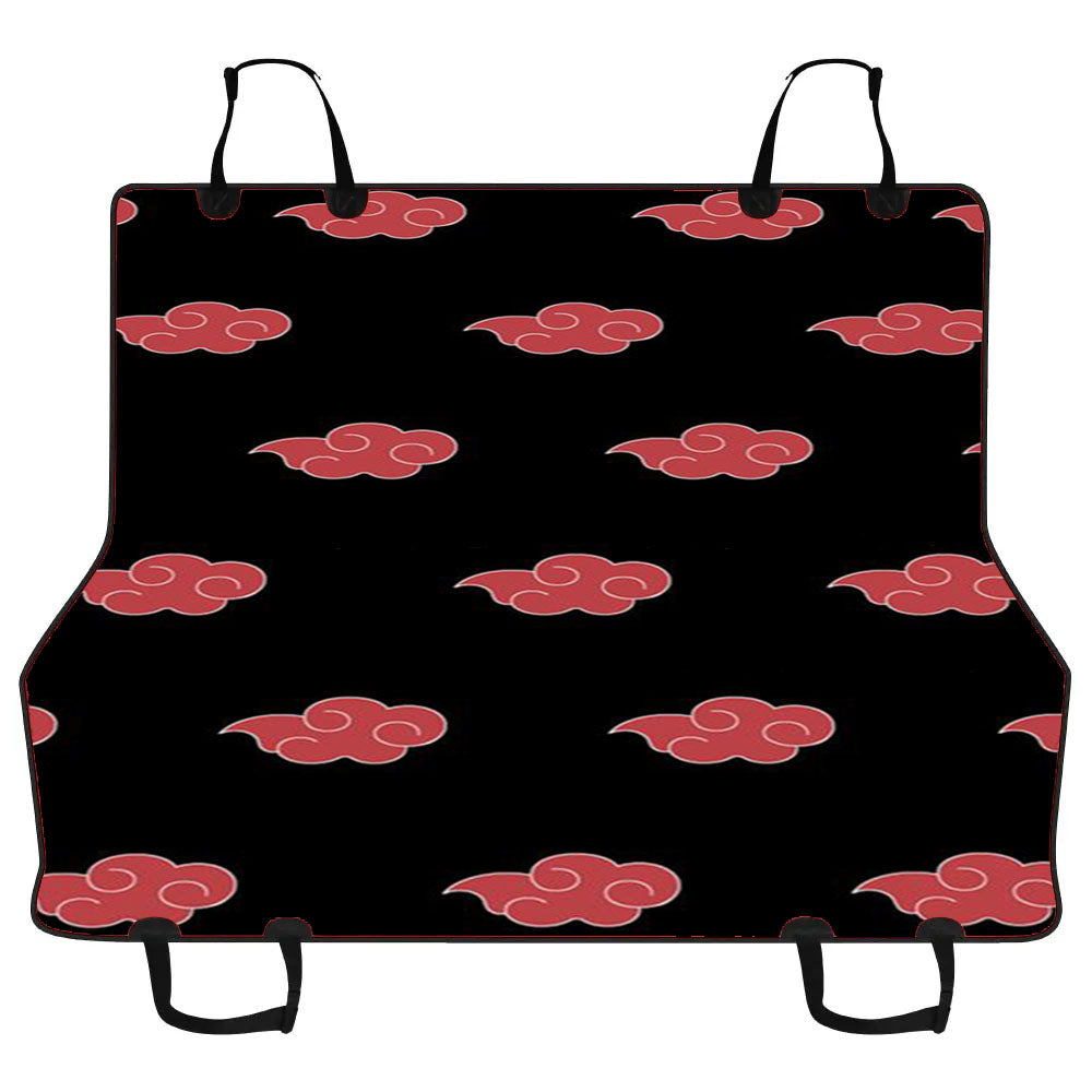 Akatsuki Pattern Car Pet Seat Cover