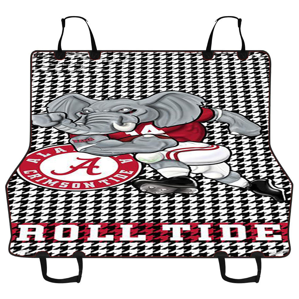 Alabama Crimson Roll Tide 2 Car Pet Seat Cover
