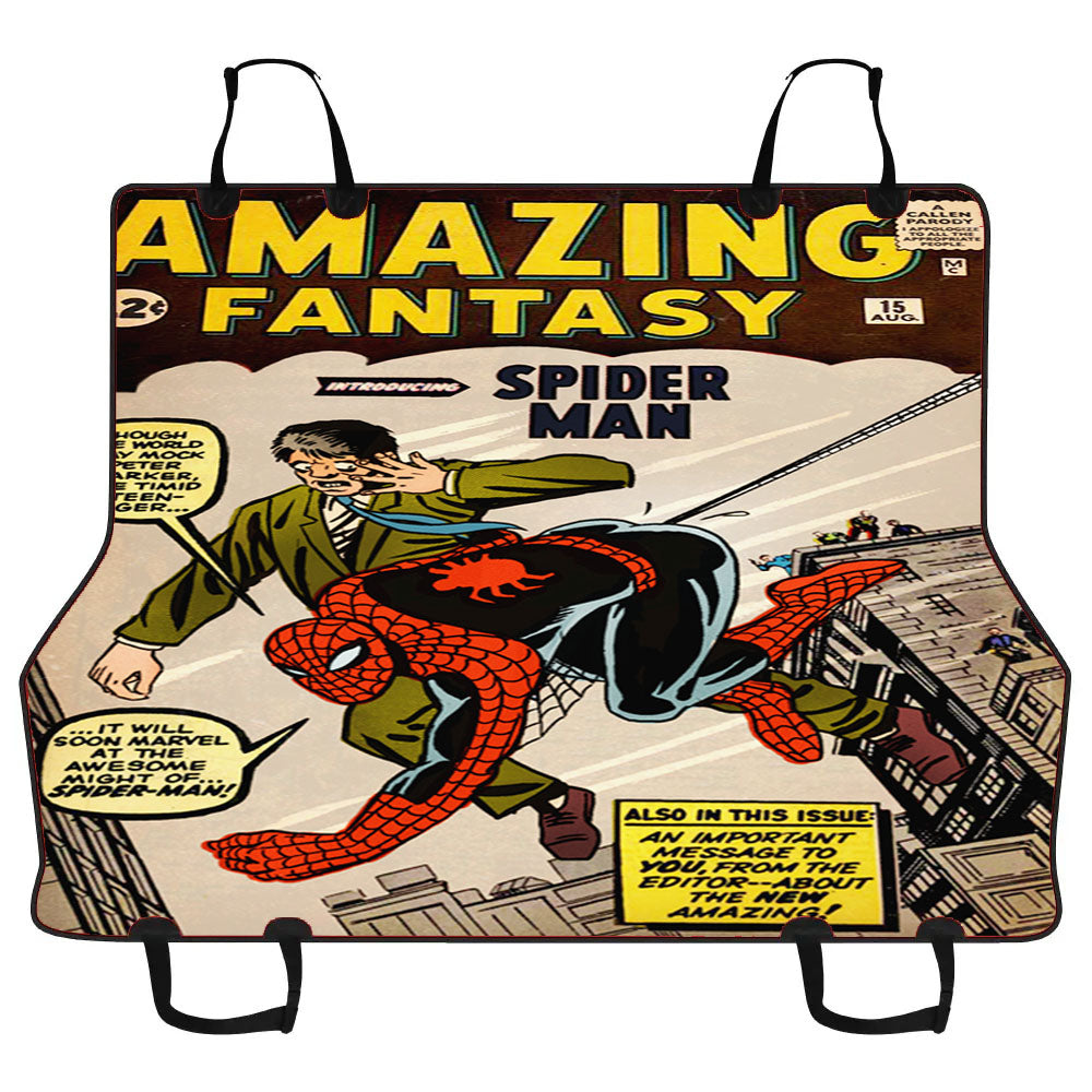 Amazing Fantasy Spiderman Car Pet Seat Cover