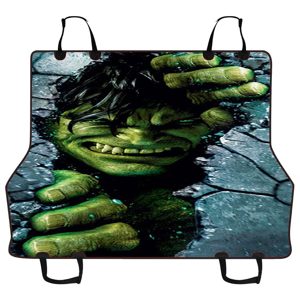 Angry Hulk Car Pet Seat Cover