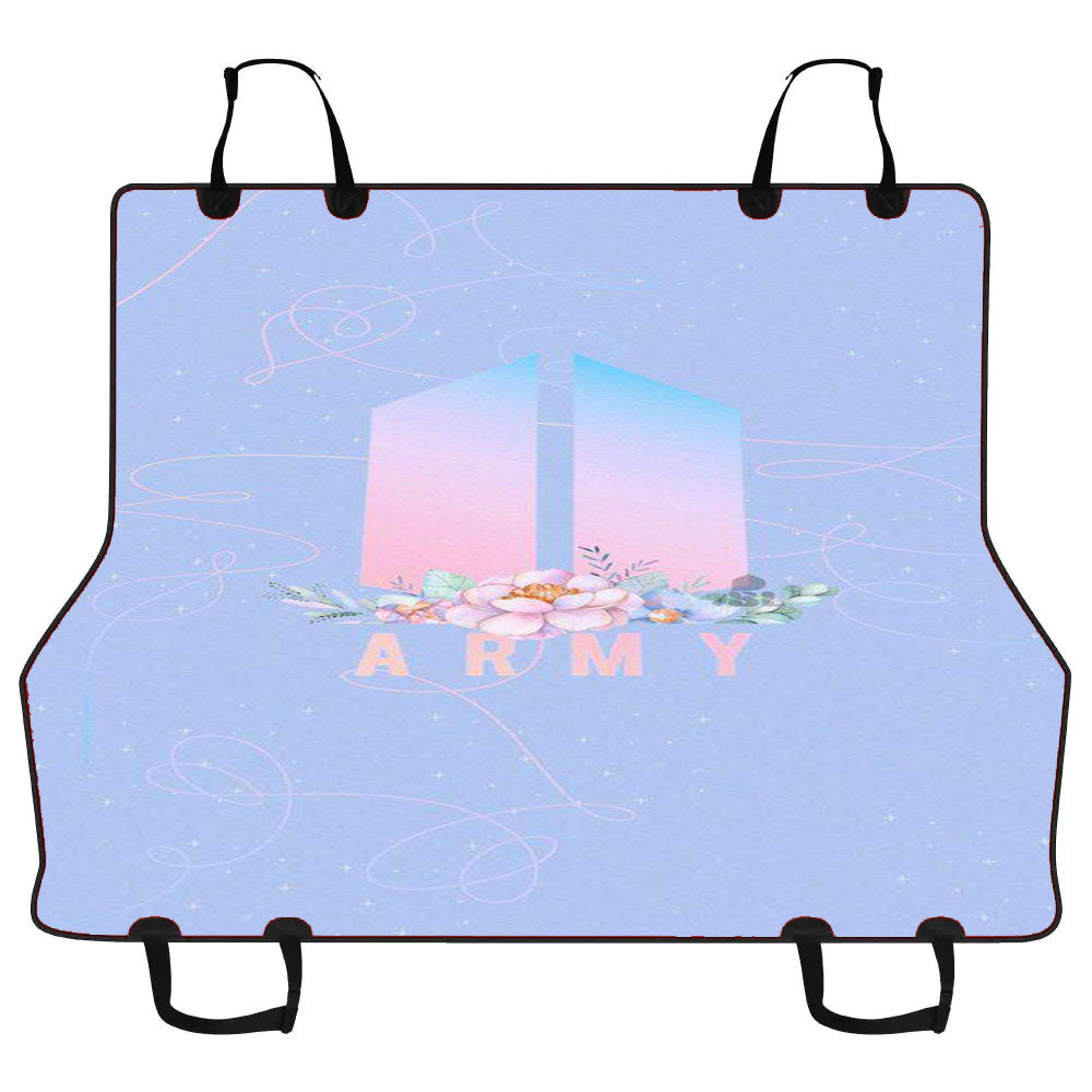 Army Flower Logo Car Pet Seat Cover