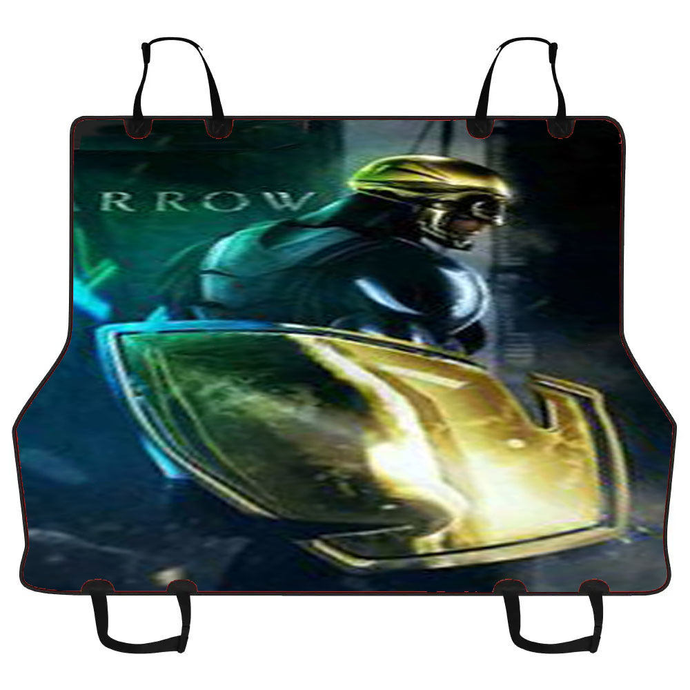 Arrow Superhero With Shield Car Pet Seat Cover