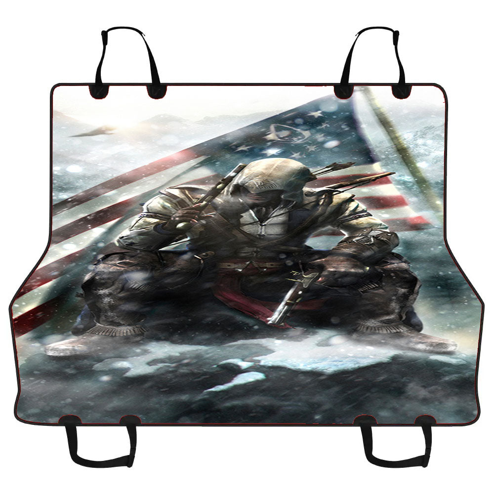 Assassins Creed Connor Car Pet Seat Cover