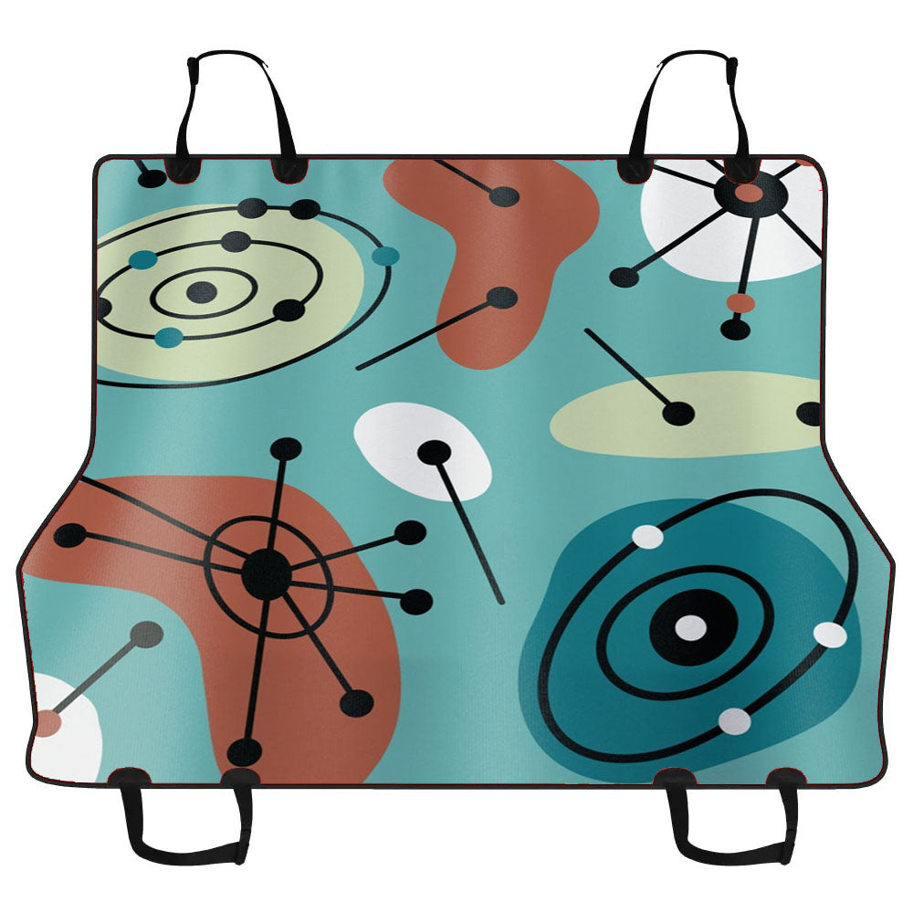 Atomic Starburst Car Pet Seat Cover
