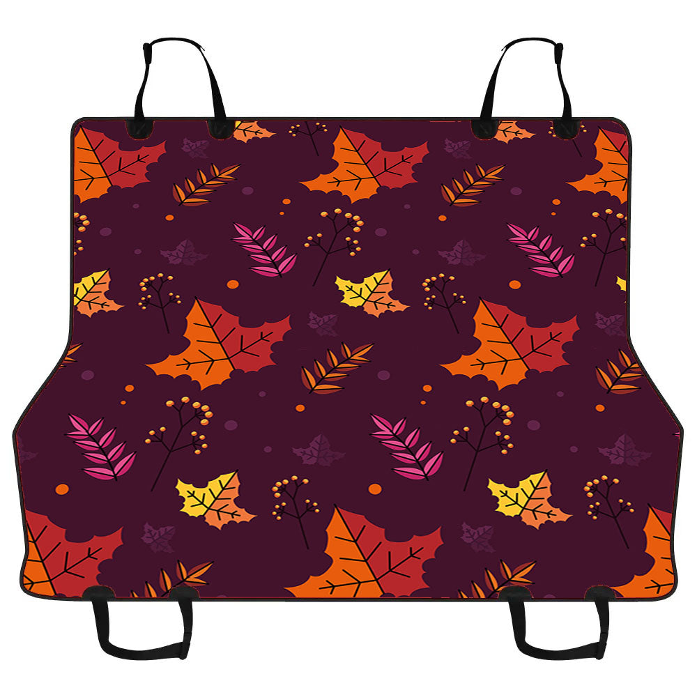 Autumn Patterns 1 Car Pet Seat Cover