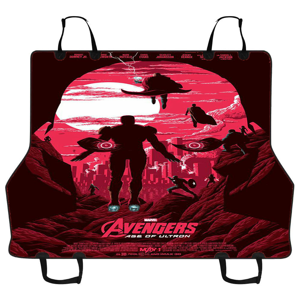 Avengers Age Of Ultron Poster Pink Car Pet Seat Cover