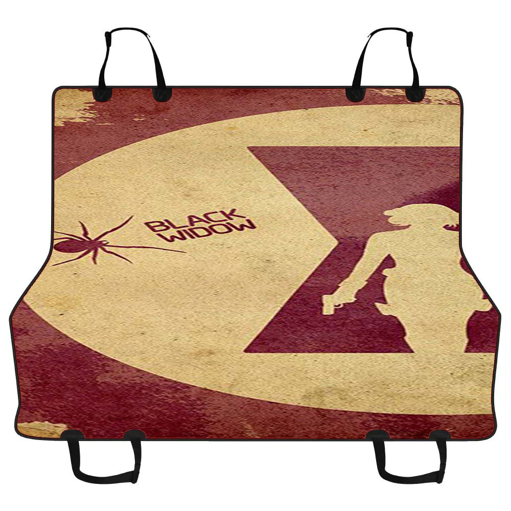 Avengers Black Widow Car Pet Seat Cover