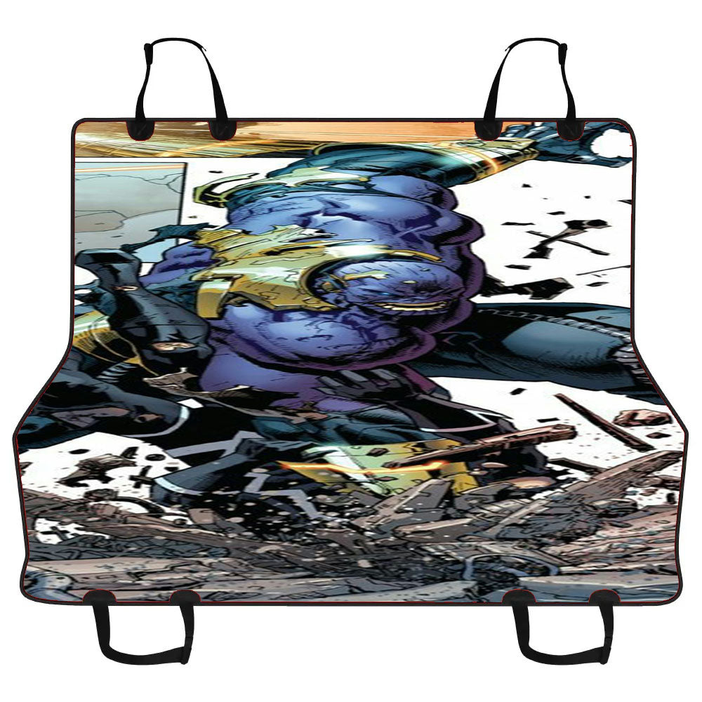 Avengers Blue Scream Car Pet Seat Cover