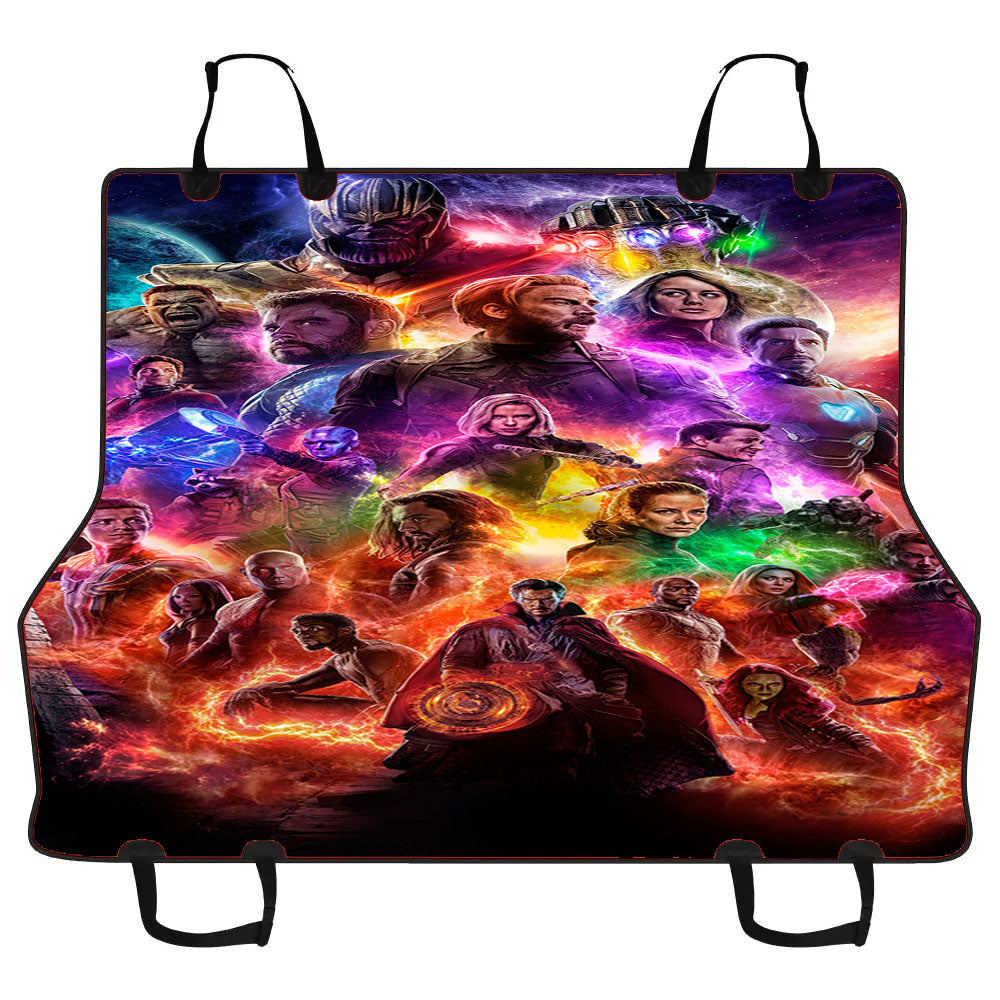 Avengers Endgame Art Car Pet Seat Cover