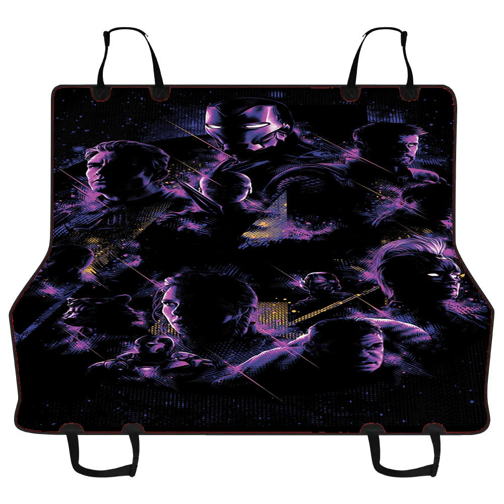 Avengers Endgame Black Car Pet Seat Cover