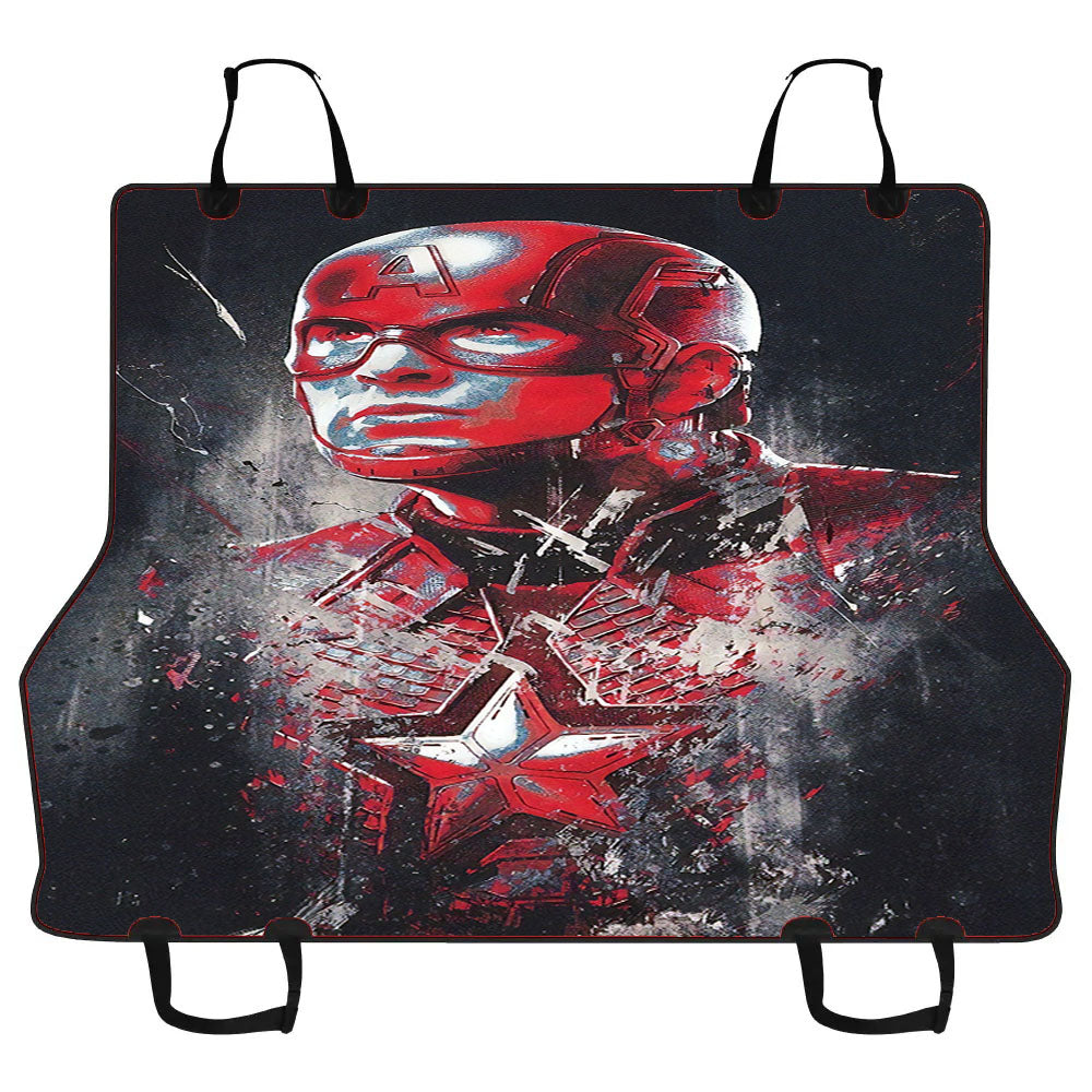 Avengers Endgame Captain America Car Pet Seat Cover