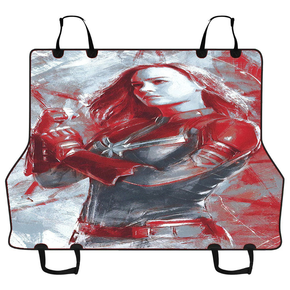 Avengers Endgame Captain Marvel Car Pet Seat Cover