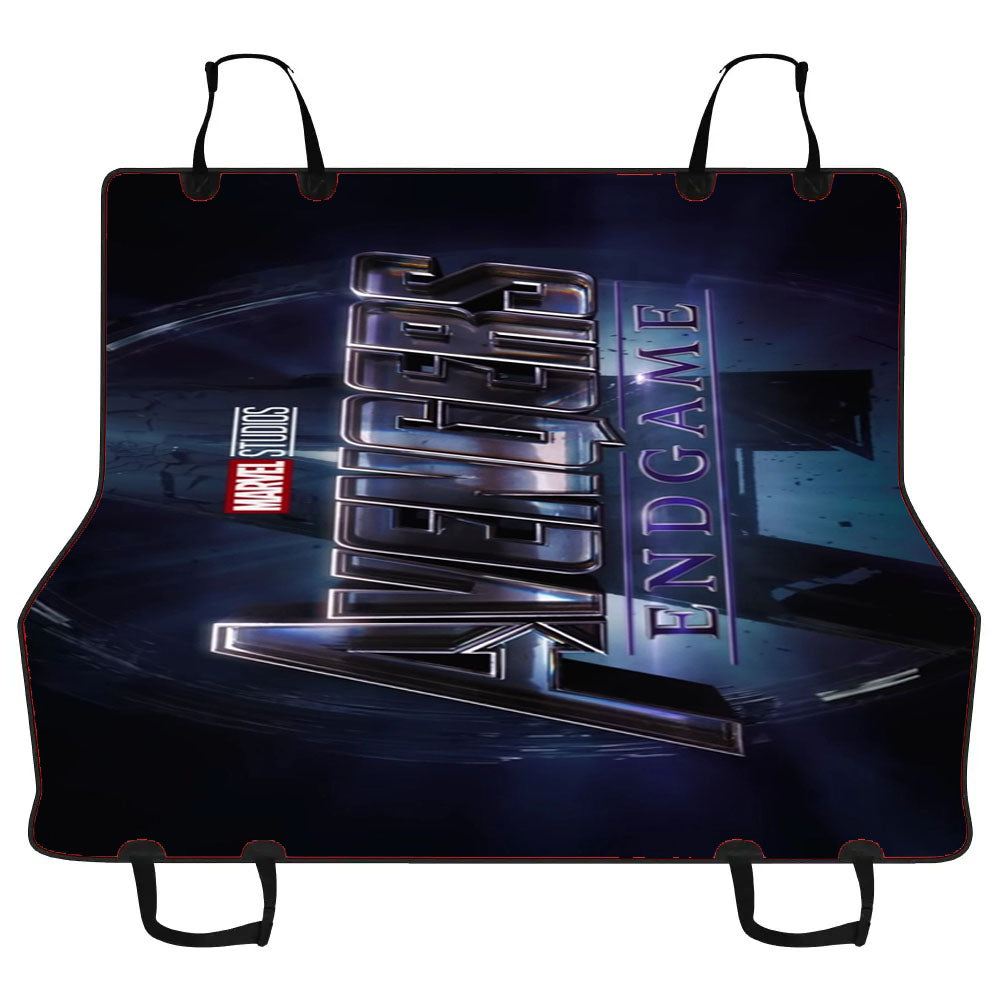 Avengers Endgame Poster Marvel Studio Car Pet Seat Cover