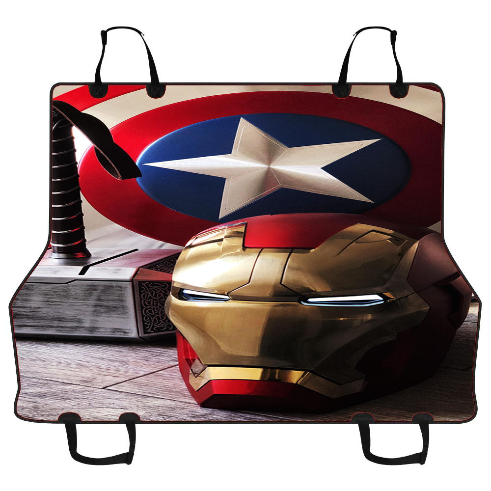 Avengers Endgame The Big Three Car Pet Seat Cover
