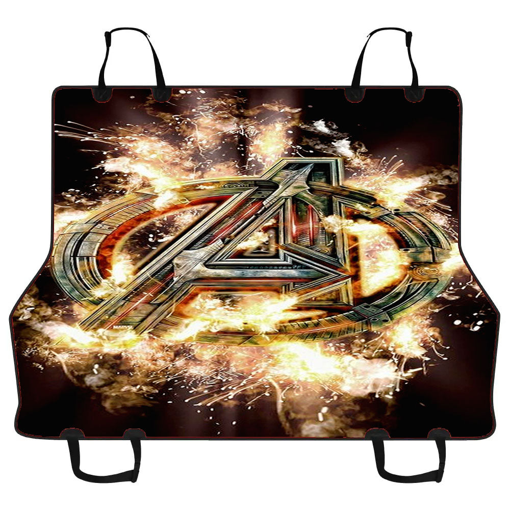 Avengers Infinity War In Fire Car Pet Seat Cover