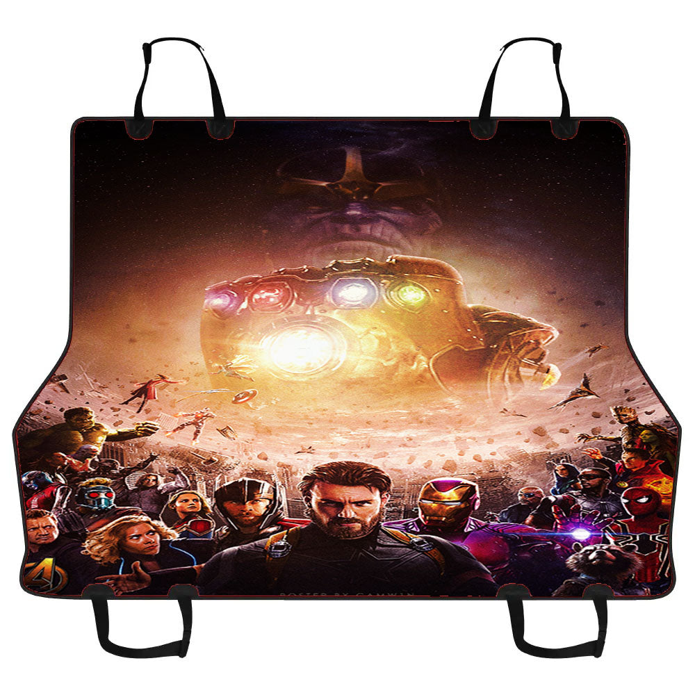 Avengers Infinity War Poster Car Pet Seat Cover