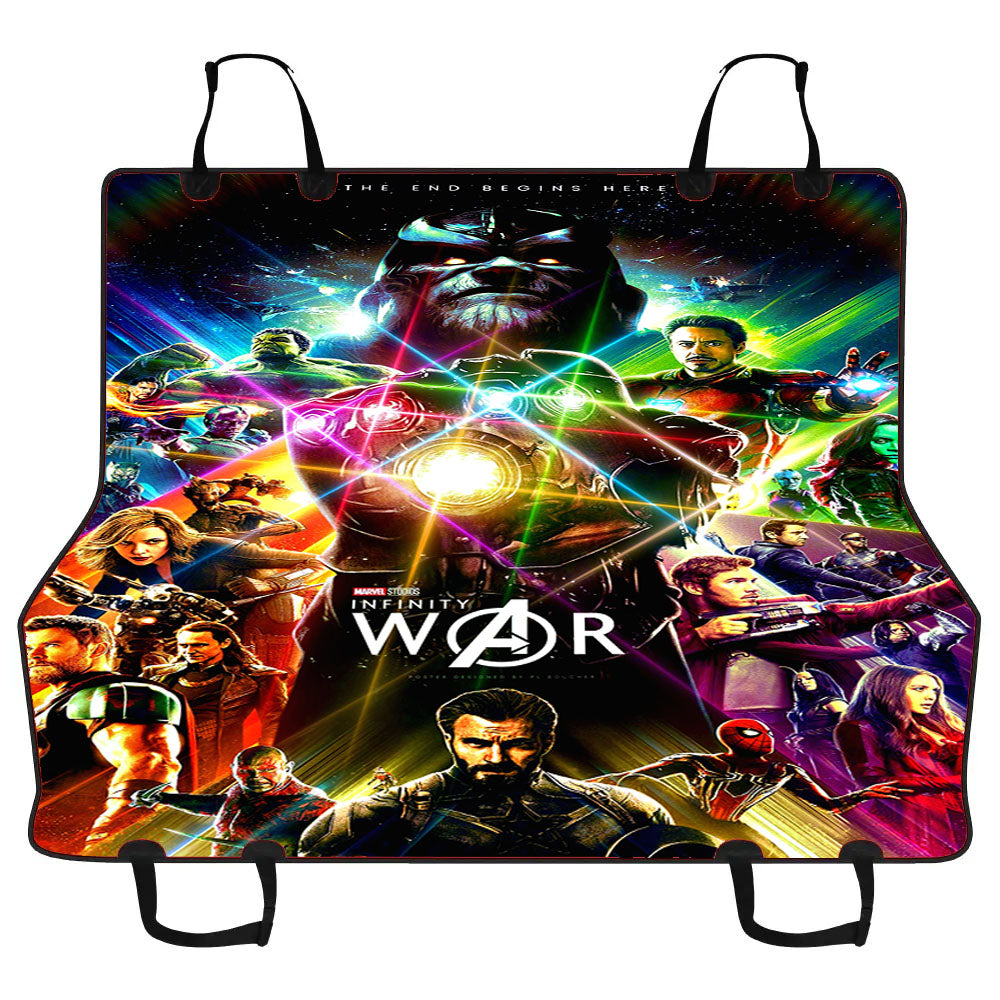 Avengers Infinity War Poster All Car Pet Seat Cover