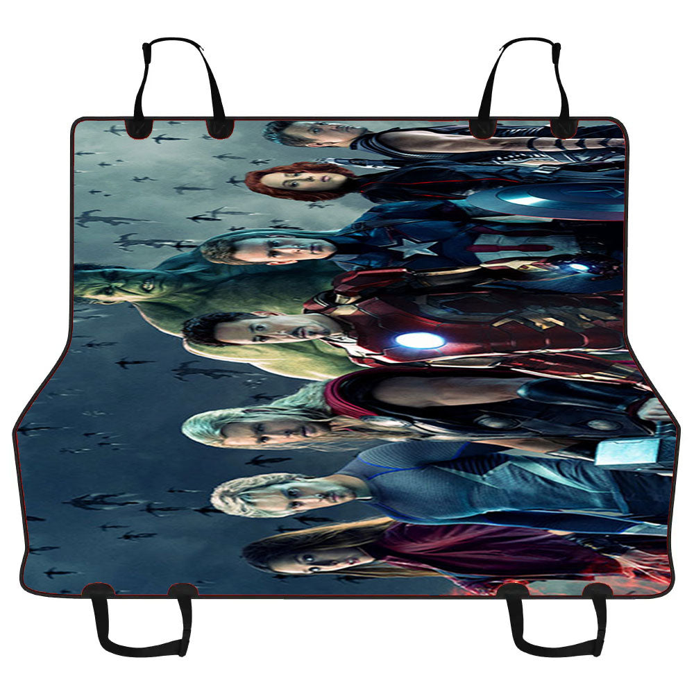 Avengers Poster Car Pet Seat Cover