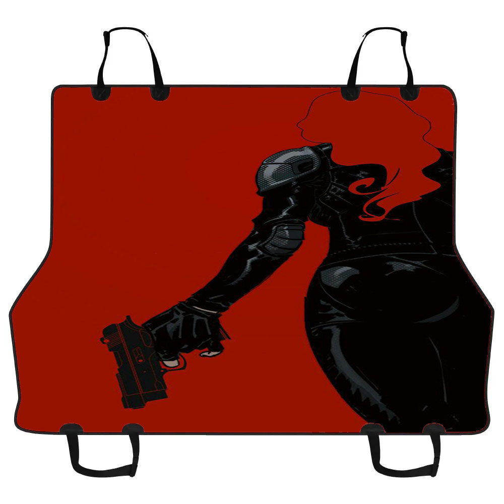 Avengers Red Guns Women Car Pet Seat Cover