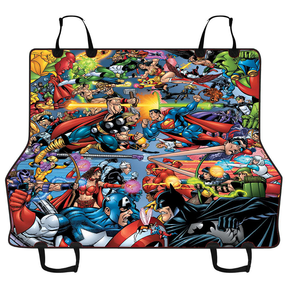 Avengers Vs Justice League Car Pet Seat Cover