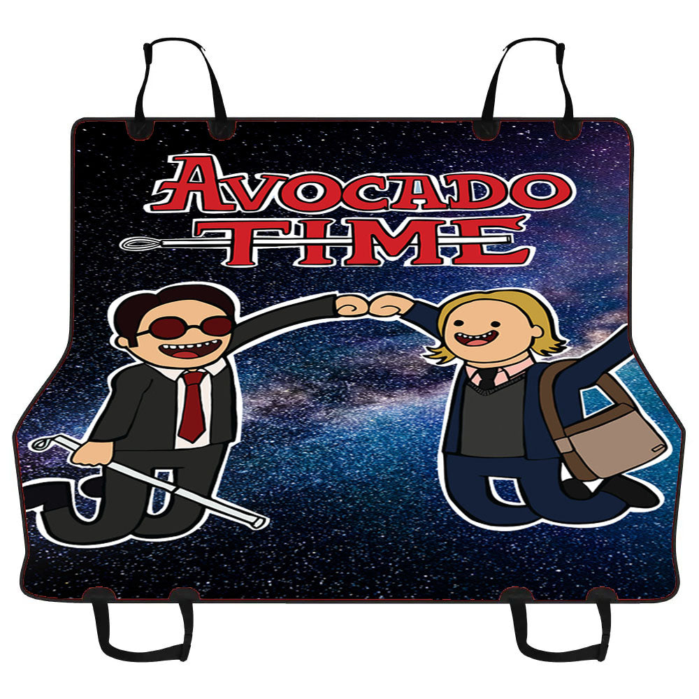 Avocado Time Daredevil Car Pet Seat Cover