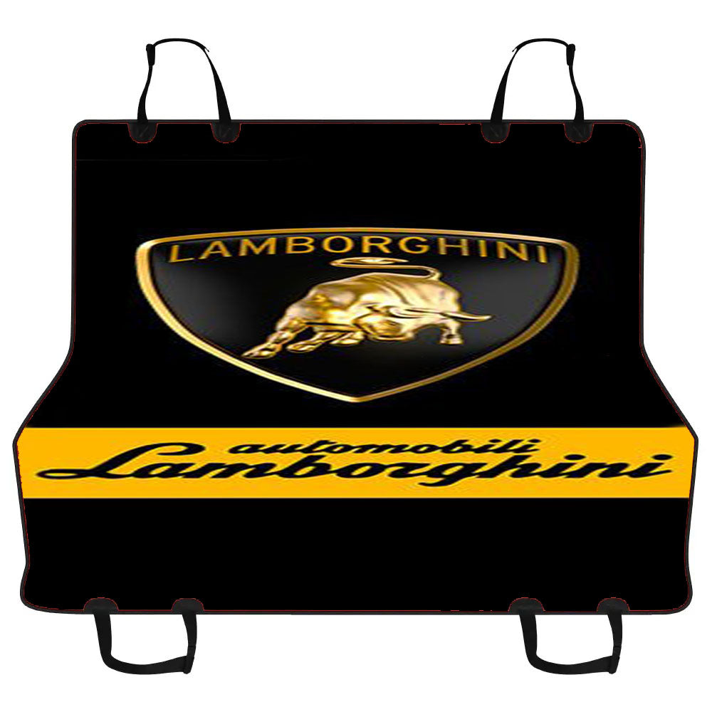 Awesome Lamborghini Logo Car Pet Seat Cover