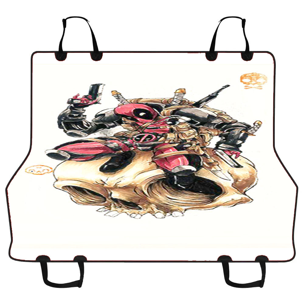 Bad Deadpool Car Pet Seat Cover
