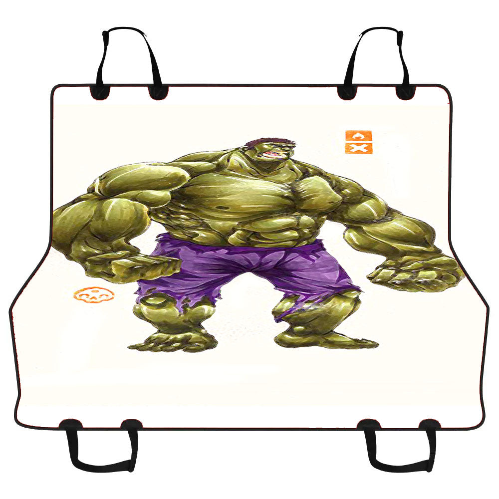 Bad Hulk Car Pet Seat Cover