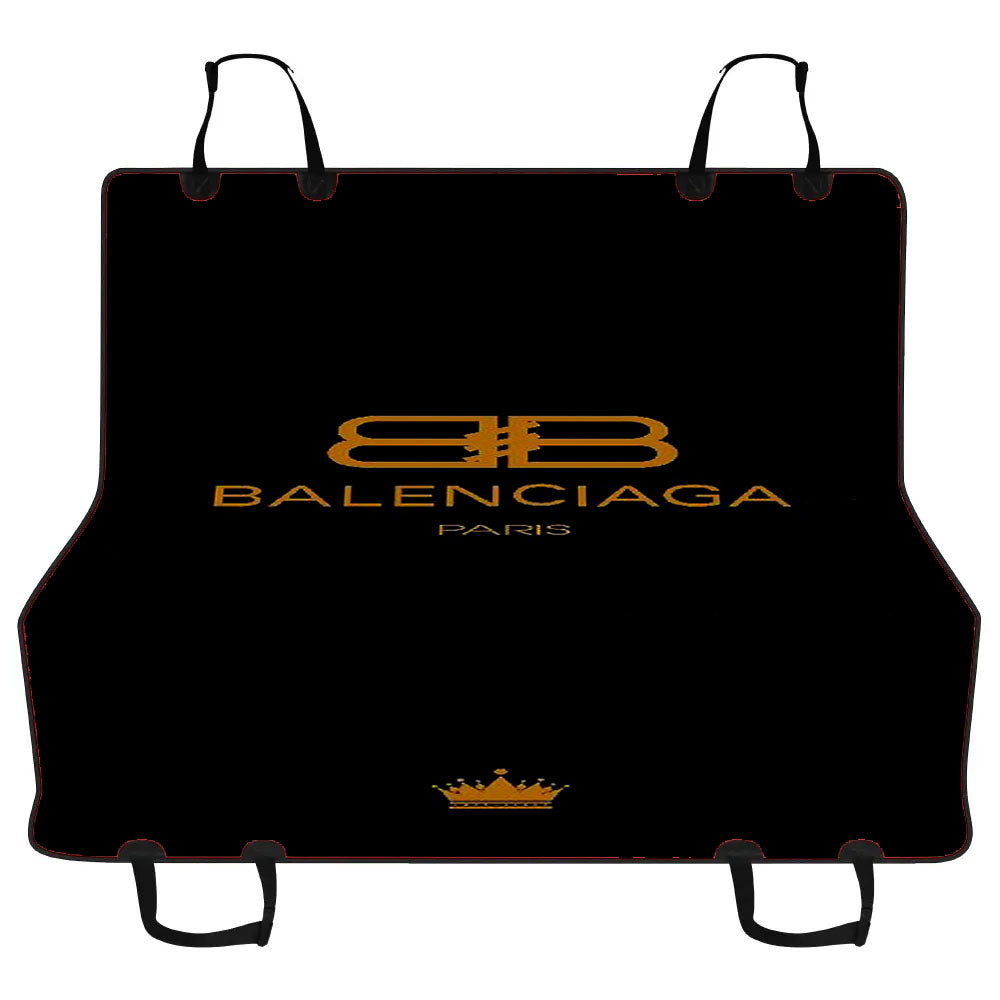 Balenciaga Paris Emblem Car Pet Seat Cover
