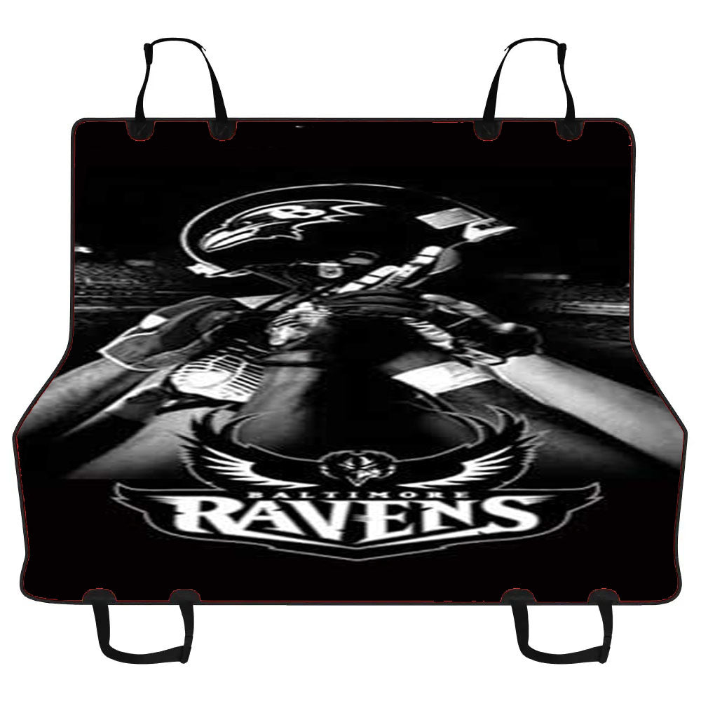 Baltimore Ravens Bw Car Pet Seat Cover